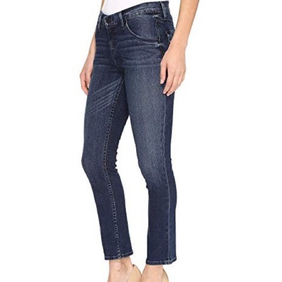 Hudson Bailee Mid-Rise Crop Baby Boot Jeans Size 27 - Picture 2 of 16